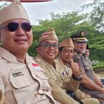 Upacara Peringatan Perjuangan Merah Putih Sanga-Sanga Ke 79, Camat Muara Muntai Turut Hadir