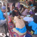 Sekretaris Camat Muara Muntai Tinjau Pelayanan Kesehatan di Posyandu Citra Baru